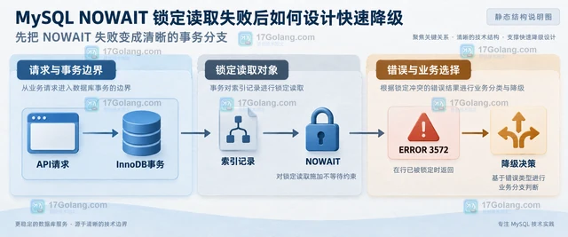 MySQL NOWAIT 锁定读取失败后如何设计快速降级