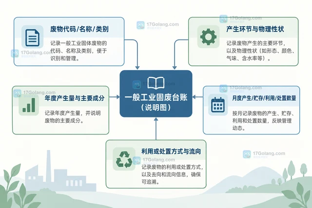一般工业固废转移台账应保留哪些关键信息