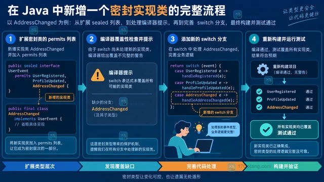 Java Pattern Matching switch 处理密封层级