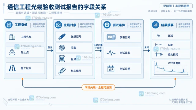 通信工程光缆验收时的测试报告核对要点