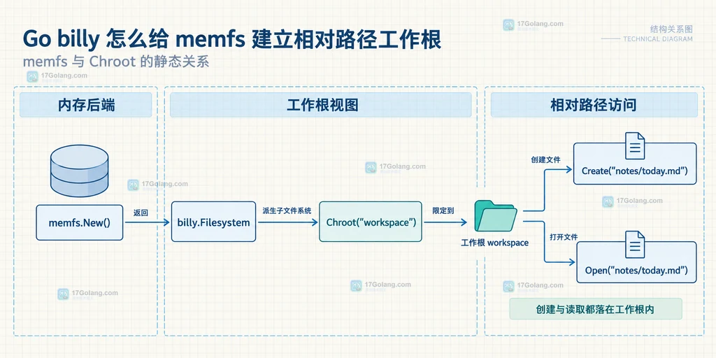 Chroot 工作根内业务路径与父级越界路径的静态边界关系图
