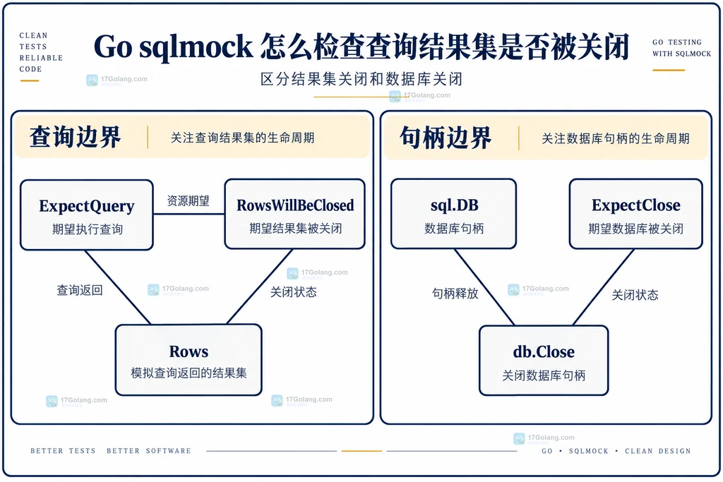 查询期望与结果集资源边界结构图