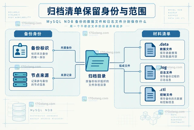 MySQL NDB备份的数据文件和日志文件分别保存什么