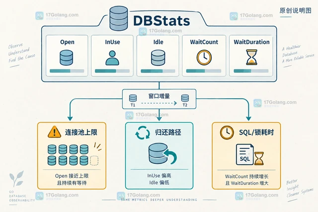 Go database/sql 连接池上限与等待监控的配置方法