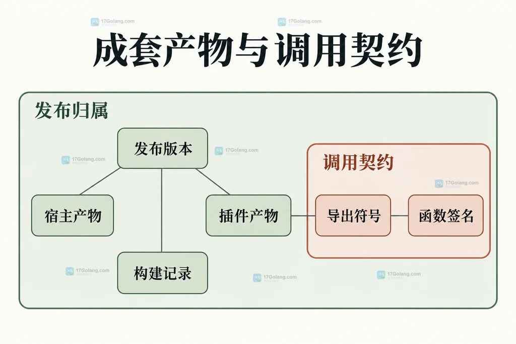成套发布产物与插件接口的静态关系