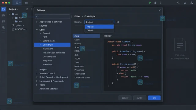 JetBrains IDE 怎样配置项目级代码格式