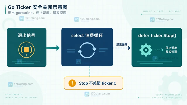 Go ticker 没有 Stop 怎样形成长期资源泄漏
