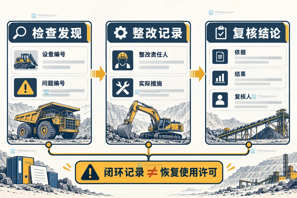 检查发现与整改复核记录关联