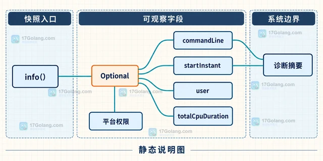 Java ProcessHandle.Info 怎样读取进程命令信息