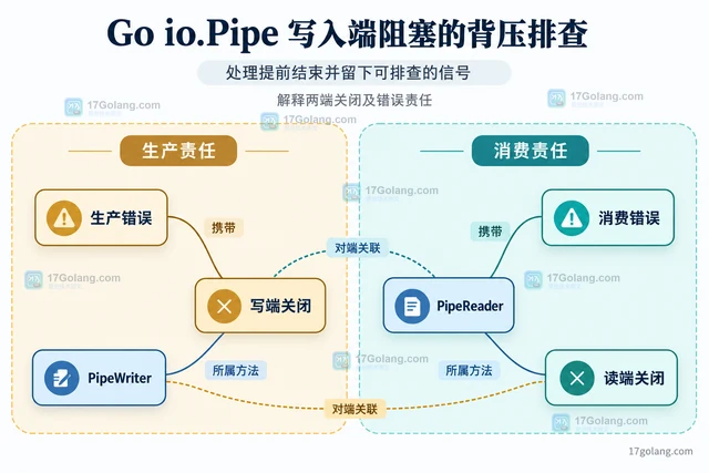 Go io.Pipe 写入端阻塞的背压排查