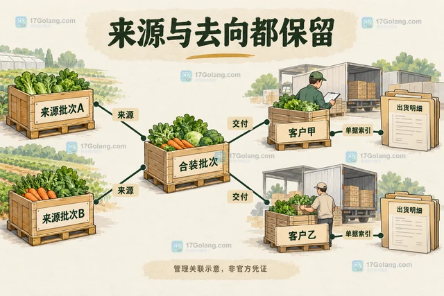 农业经营者怎样留存农产品批次追溯记录