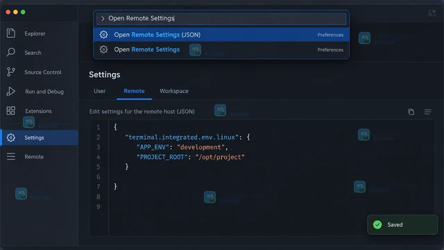 VS Code Remote SSH 怎样让终端使用远端环境变量