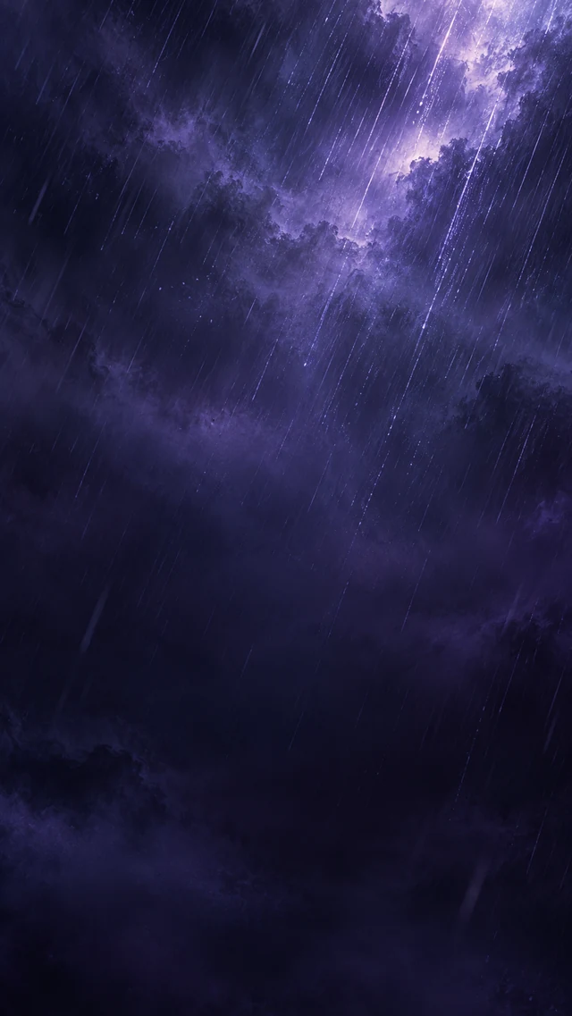 墨紫雨幕手机壁纸怎样控制高光密度