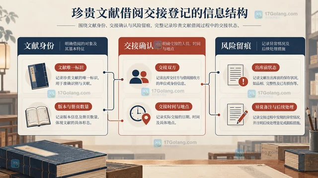 图书馆珍贵文献借阅怎样记录交接状态