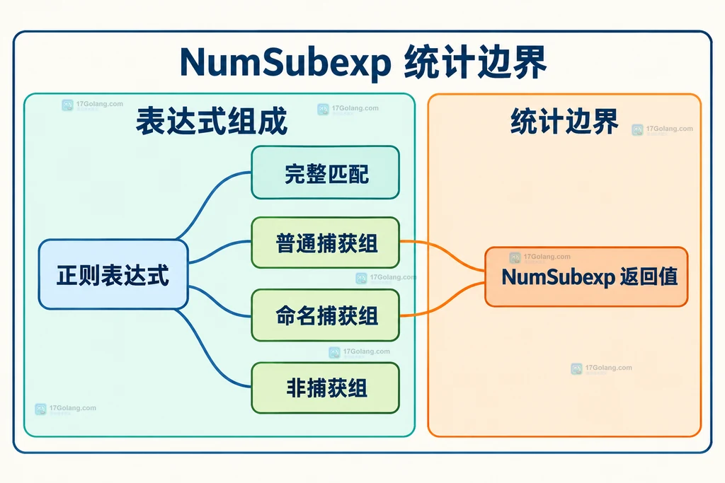 FindStringSubmatch 结果下标与命名访问 API 的静态关系图