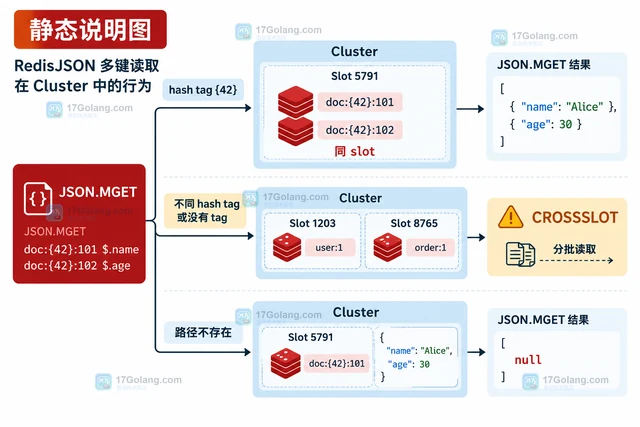 RedisJSON 怎么一次读取多个 Key 的同一路径