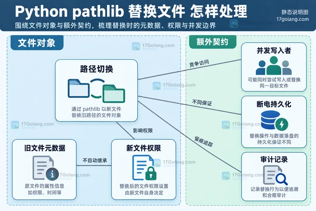Python pathlib 替换文件 怎样处理