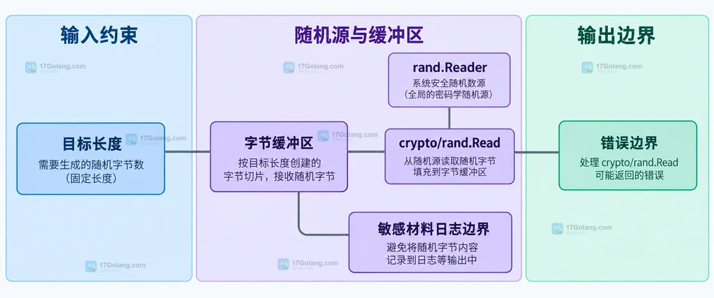随机字节在二进制、十六进制和 Base64URL 表示之间转换的静态关系图