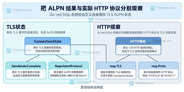 Go net/http 怎样给自定义连接提供 TLS ALPN 状态