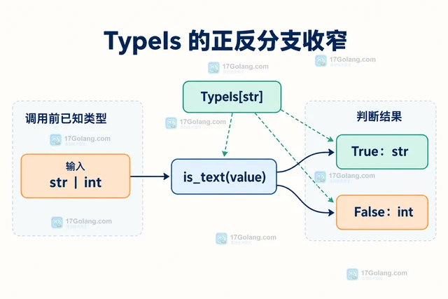 Python typing 怎样用 TypeIs 缩小类型