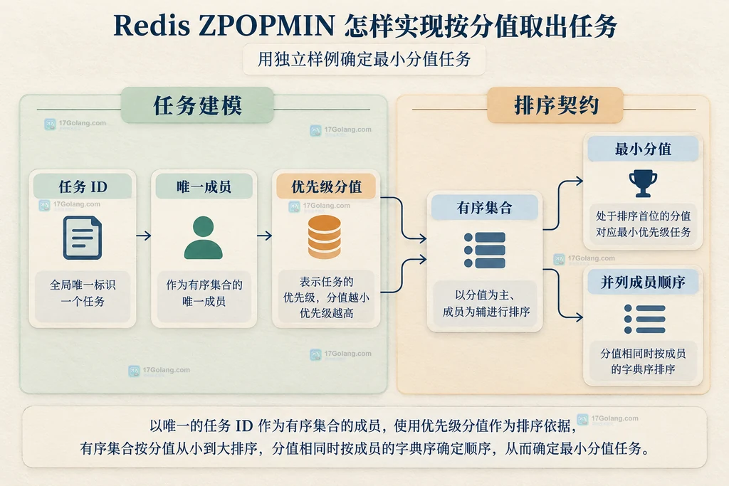 任务ID成员与优先级分值排序的静态数据关系图
