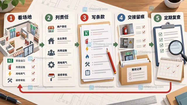 小型商铺怎样整理租赁场地的消防责任约定