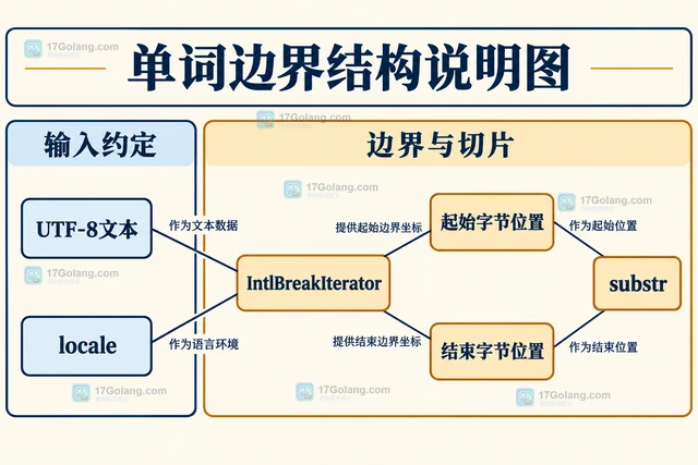 PHP IntlBreakIterator 怎样按单词边界分割多语言文本