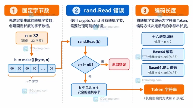 Go crypto/rand 的令牌字节生成方案