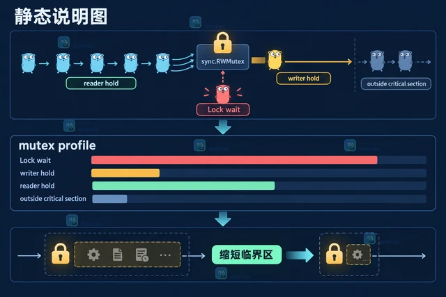 Go RWMutex 写锁等待过久的竞争分析