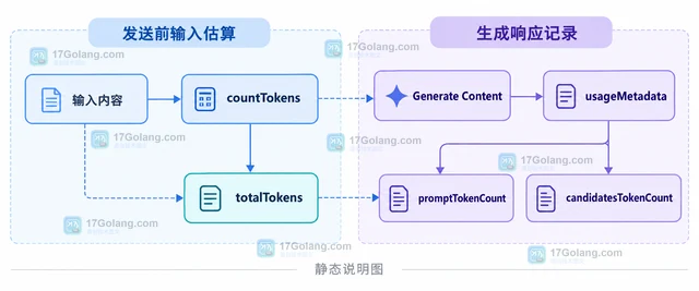 Gemini API 预估 token 与使用量元数据的区分