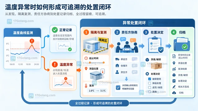 物流企业冷链温度记录的交接流程