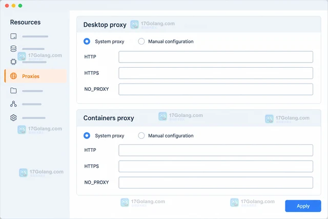 Docker Desktop 怎样为开发环境配置代理