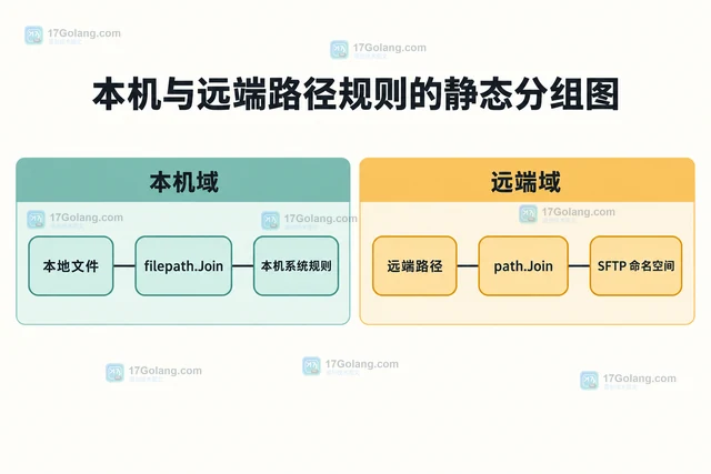 Go SFTP 远端路径为什么不能直接套用本机 filepath.Join
