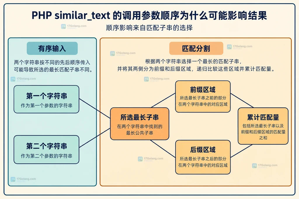 两个字符串、最长公共子串与两侧递归区域的关系