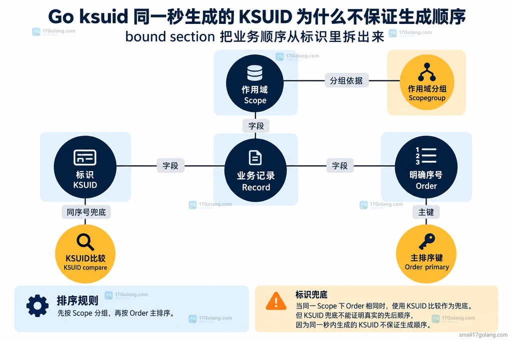 业务记录中的KSUID与作用域序号关系