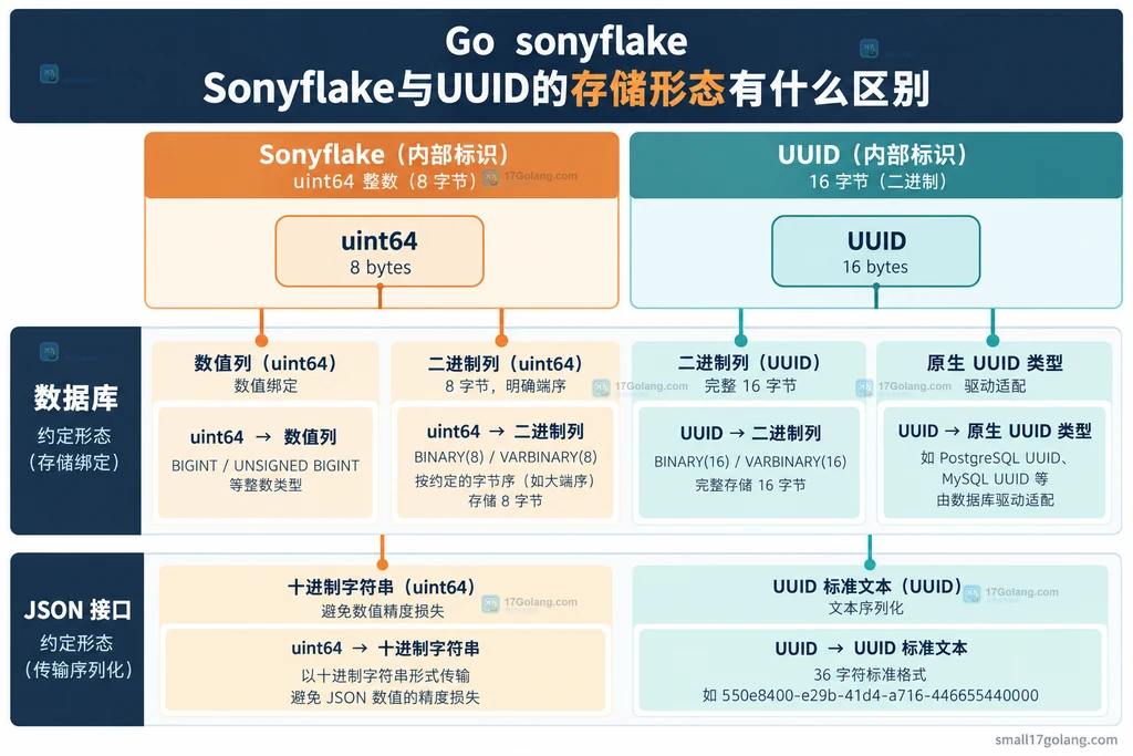 内部ID数据库绑定和JSON传输形态