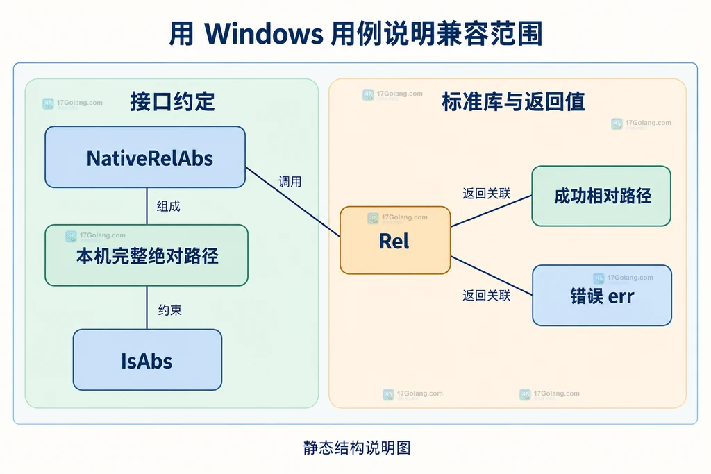 NativeRelAbs 的绝对路径约束、标准库计算和错误结果的静态关系