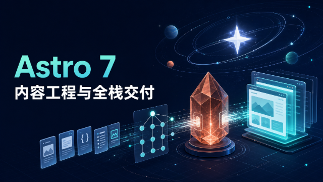 Astro 7 内容工程与全栈交付实践专题