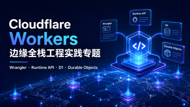 Cloudflare Workers 边缘全栈工程实践专题