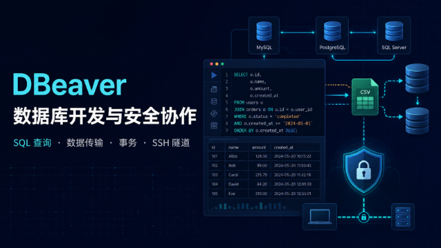 DBeaver 数据库开发与安全协作实践专题