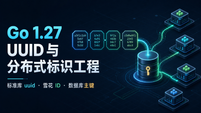 Go 1.27 UUID 与分布式标识工程专题