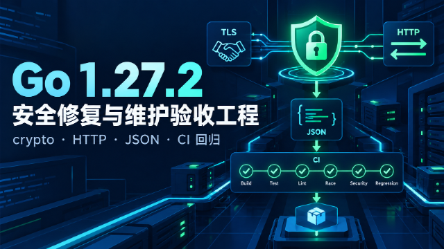 Go 1.27.2 安全修复与维护验收工程专题