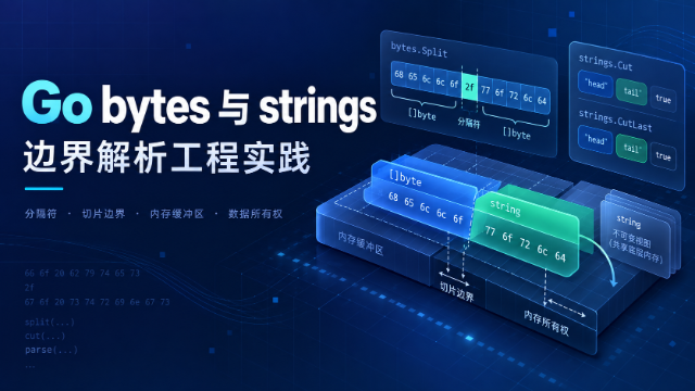 Go bytes 与 strings 边界解析工程实践专题