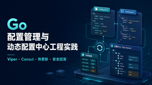 Go 配置管理与动态配置中心工程实践