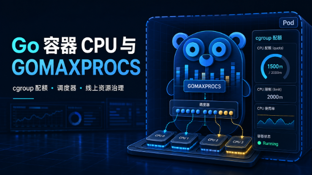 Go 容器 CPU 与 GOMAXPROCS 资源治理专题