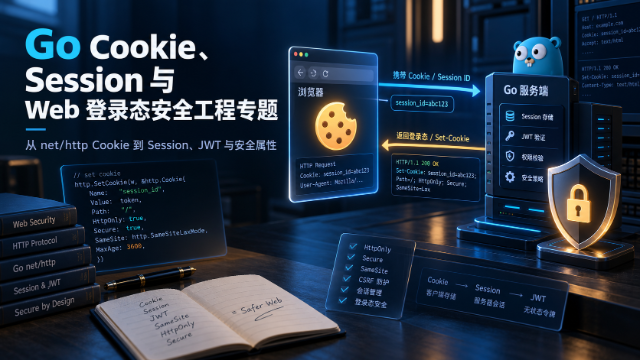 Go Cookie、Session 与 Web 登录态安全工程专题