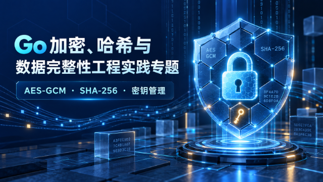 Go 加密、哈希与数据完整性工程实践专题