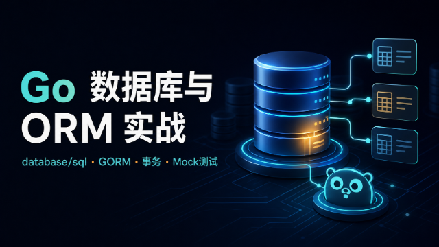 Go 数据库与 ORM 实战