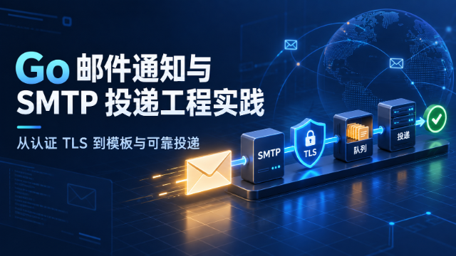 Go 邮件通知与 SMTP 投递工程实践专题