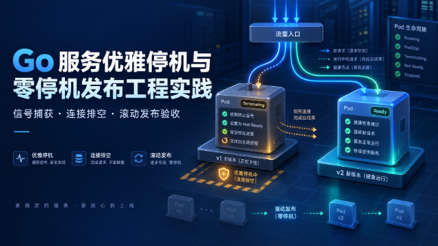 Go 服务优雅停机与零停机发布工程实践